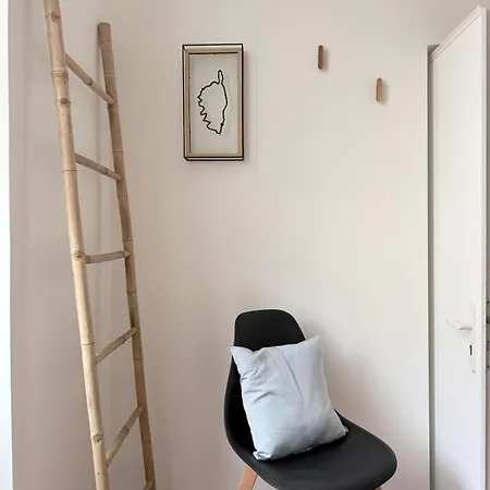 アパート Cozy T3 Center Family Balcony Ac アジャクシオ